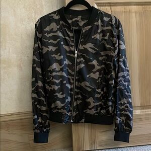Camo Bomber Jacket